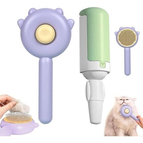 Brosse Anti Poils Animaux Chat Chien Brosse De Toilettage Pour Chat Et