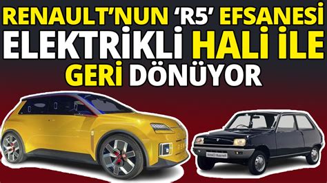 Renaultnun R5 Efsanesi Elektrikli Hali Ile Geri Dönüyor