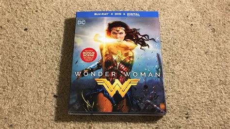 Wonder Woman Blu Ray Unboxing Youtube