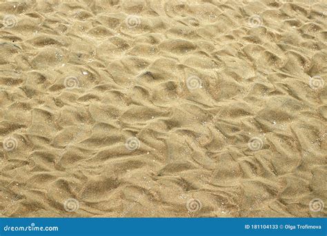 Natural Texture Of Sea Sand Stock Image Image Of Coast Structure