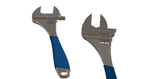 Solidworks Adjustable Spanner Youtube