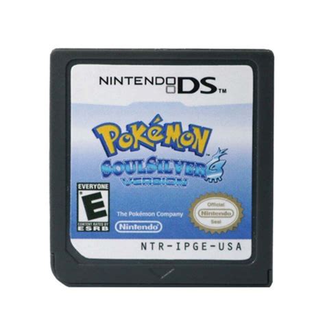 Soulsilver Version Pokemon Ds Series Cartridge Video Game Console