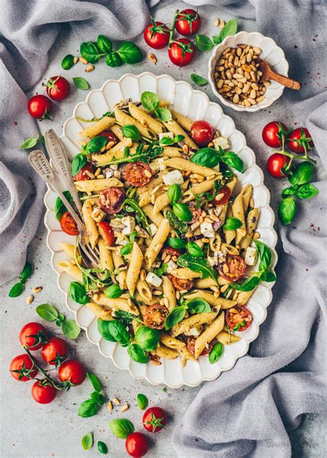 Nudelsalat Mit Pesto Einfach Schnell Lecker Bianca Zapatka Rezepte