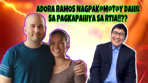 ADORA RAMOS NAGPAKAMATAY DAHIL SA PAGKAPAHIYA SA RTIA Ms A0130