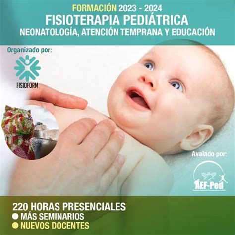 Formación Especialista en Fisioterapia Pediátrica Neonatología