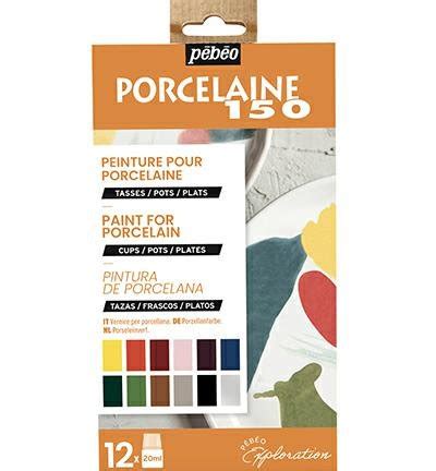 Farby Do Porcelany Pebeo Porcelaine X Ml Set Pebeo Sklep