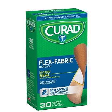 Bandages Curad Flex Fabric 30ct Dii Stores