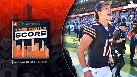 The Daily Score Tyson Bagent Makes First Nfl Start Leads Bears To 30