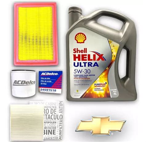 Kit Filtros Chevrolet Onix Prisma Spin L Aceite W