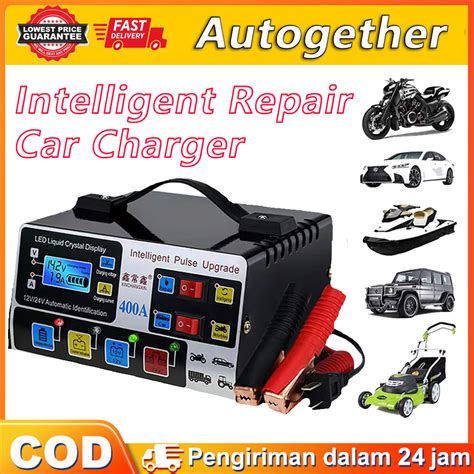 Jual Charger Aki Otomatis Smart Intelligent Auto Repair Mobil Pengisi