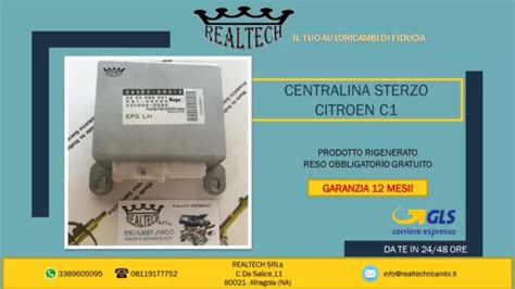 CENTRALINA SERVOSTERZO CITROEN C1 89650 0H010 IVA INCLUSA EUR 90 00