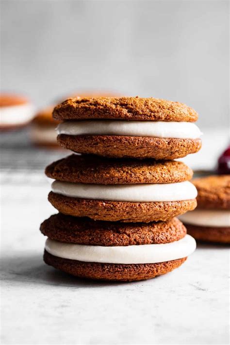 Gingerbread Whoopie Pies Grain Free Paleo Gluten Free