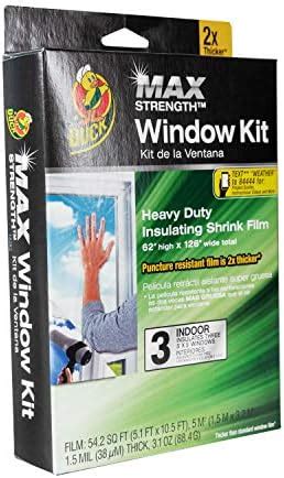 Amazon Duck MAX Strength Window Insulation Kit Winter Window Seal