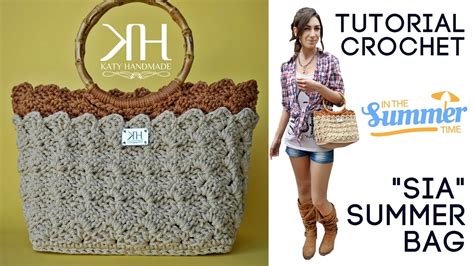 Tutorial Borsa Estiva Uncinetto Sia Punto Prada Crochet Summer