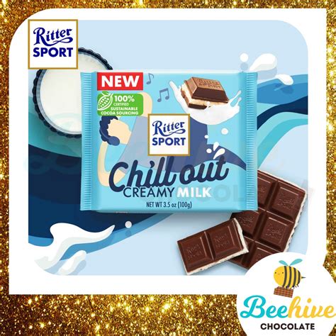 Ritter Sport Creamy Milk Chill Out Chocolate G