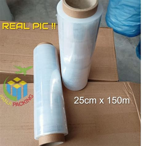 Jual Model Terbatas Stretch Film Bening Cm X M Plastik Wrapping