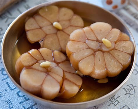 Maneul Jangajji—korean Pickled Garlic Chefs Society