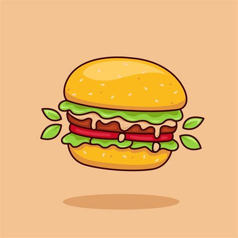 Plant Based Burger For Vegan Illustration 11621605 Vector Art At Vecteezy