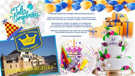 Feliz Aniversario N 31 Francis School