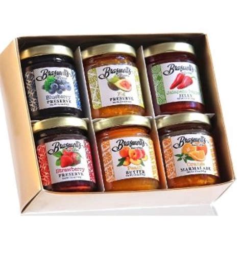 Braswell's Mini Jars 6 Flavor Gift Set