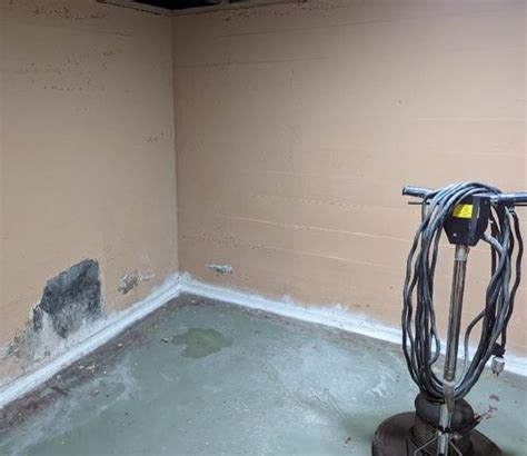 Basement Systems Of Indiana Before After Photo Set Damp Basement In