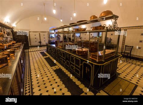 DE HAAR CASTLE, NETHERLANDS - MAY 28, 2017: View of the interior of the ...