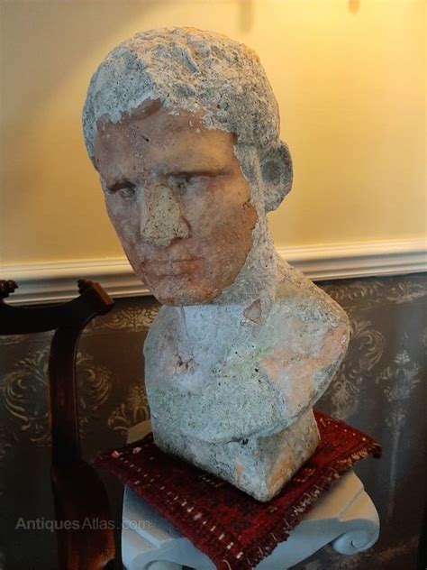 Antiques Atlas 19th Century Bust Of Marcus Vipsanius Agrippa