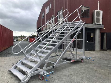 Temporary Stairs For Construction Safesmart Access Nz