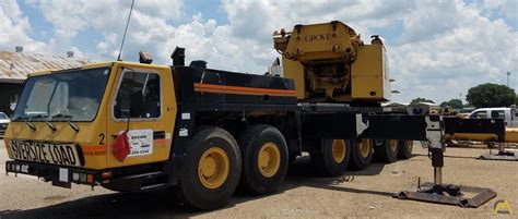 Grove Gmk B Ton All Terrain Crane For Sale Hoists Material