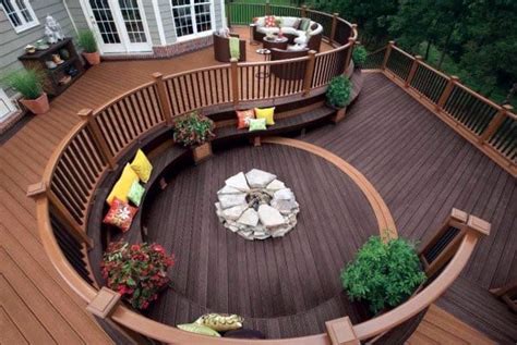 Deck Fire Pit Ideas for Your Backyard