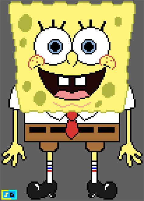 Pixilart SpongeBob SquarePants By SpongeDrew