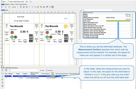 Shelf Labels Page | Manual | Quant - Intelligent Retail Platform