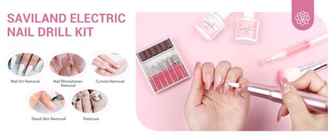 Saviland Acrylic Nail Kit With Everything Professional