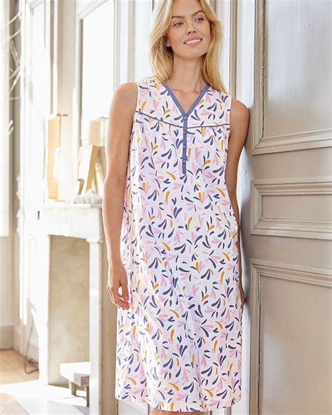 Sleeveless Nightdress Nightdress Damart Co Uk