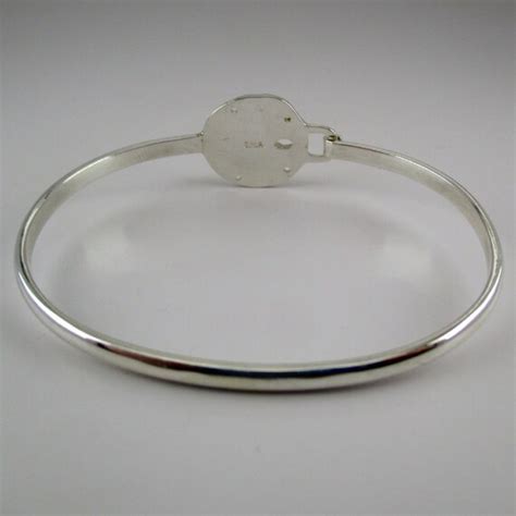 Sand Dollar Bangle Charm Bangle Beach Jewelry Silv Gem