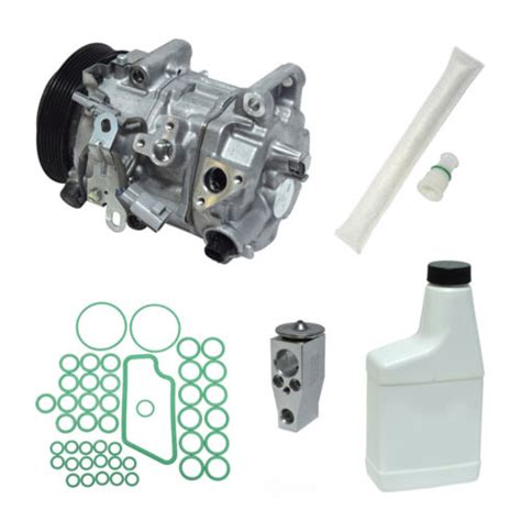 A C Compressor Kit Compressor Replacement Kit UAC Fits 13 17 Toyota