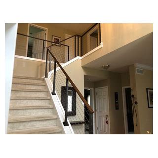 Custom Cable Railing Modern Entry Philadelphia By Capozzoli