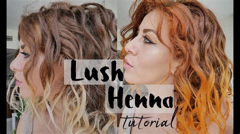 Dying My Hair Red With Henna Tutorial Before And After Youtube