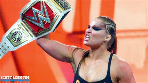 Ronda Rousey Reacts To Raw Womens Title Win