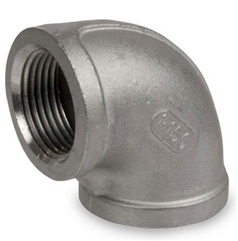 Smith Cooper Cast 150 Stainless Steel 1 14 In 90° Elbow Fitting