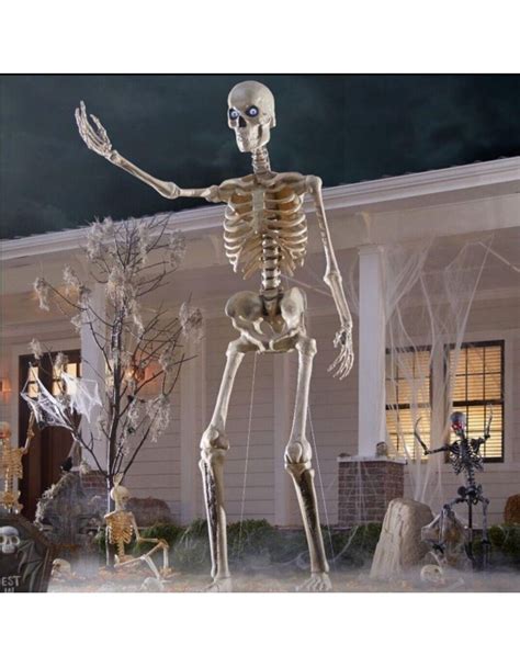 12 feet tall skeleton Halloween outdoor decor