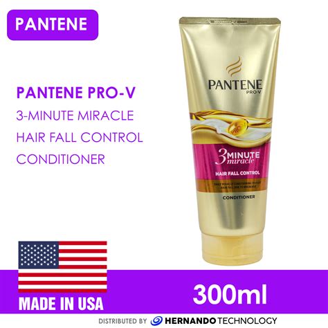 Pantene Pro V 3 Minute Miracle Hair Fall Control Conditioner 300 Ml Lazada Ph