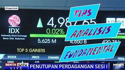 Analisis Fundamental Saham Youtube