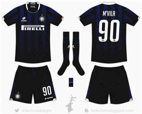 Inter Milan Home Kit Lotto