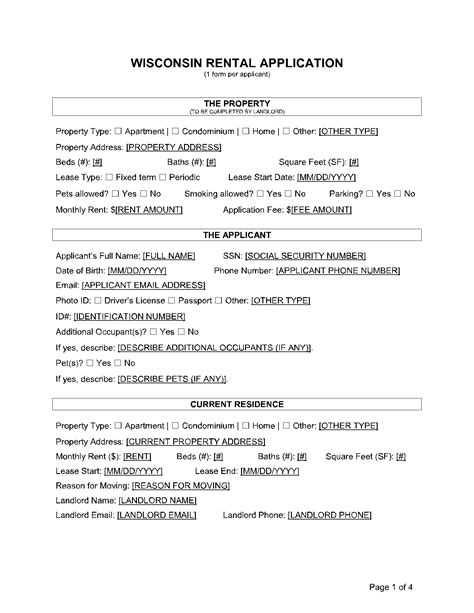 Residential Land Contract Wisconsin Form