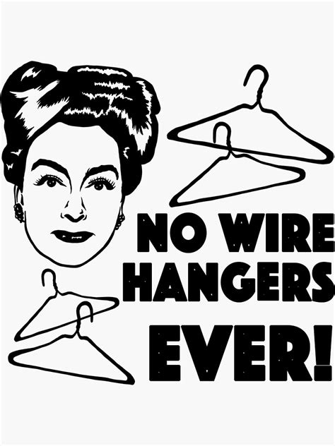 "Mommie Dearest, Joan Crawford Inspired Illustration. No Wire Hangers ...