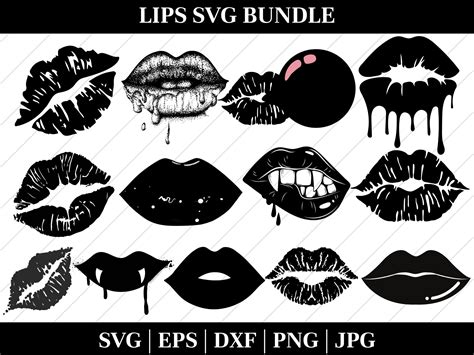 Lips Svg Dripping Lips Svg Kiss Svg Biting Lips Svg Lips Png Lips Clipart Vampire Lips Svg