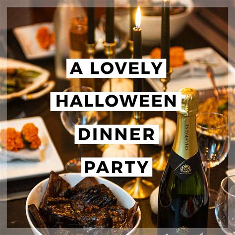 A Lovely Halloween Dinner Party – She Keeps a Lovely Home