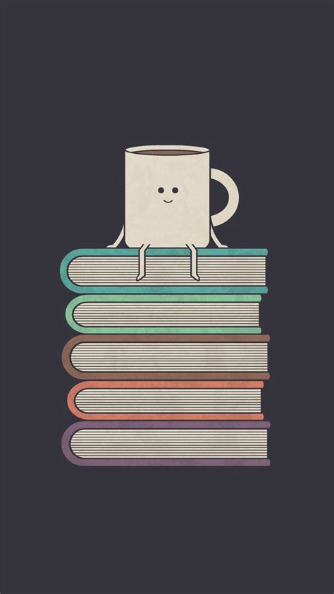 Book and Coffee Wallpaper