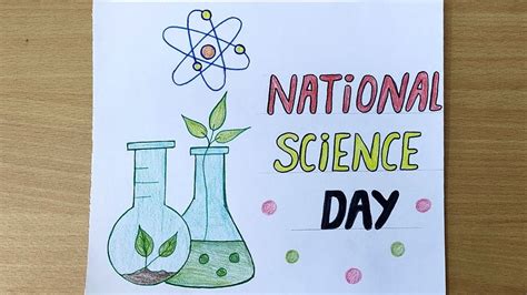 National Science Day Drawing International Science Day Poster